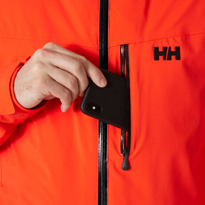 Куртка гірськолижна чоловіча Helly Hansen Swift Team cherry tomato 5