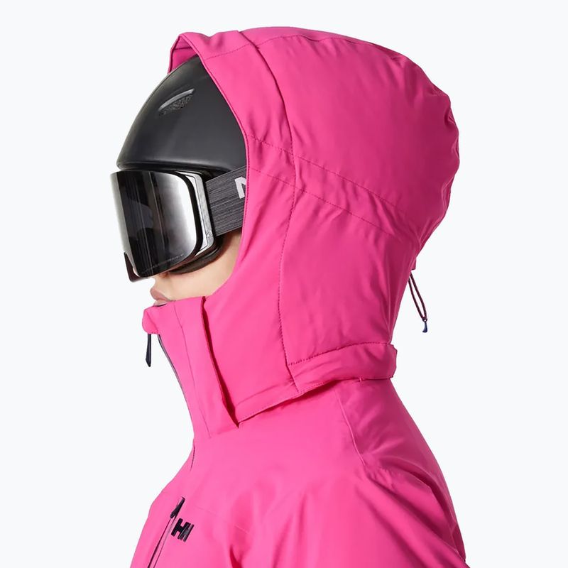 Куртка лижна жіноча Helly Hansen Alphelia dragon fruit black 3