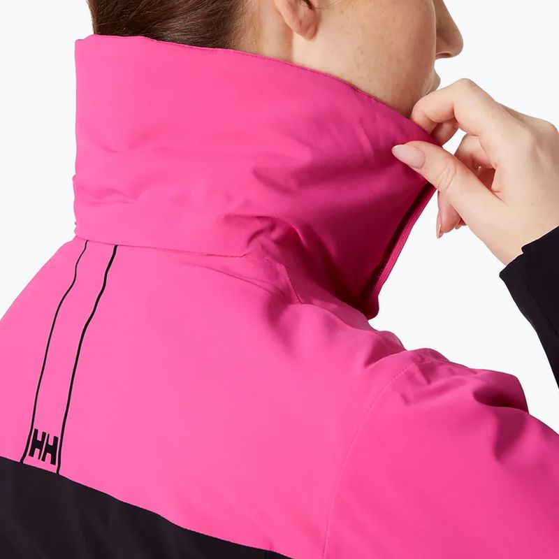 Куртка лижна жіноча Helly Hansen Alphelia dragon fruit black 4