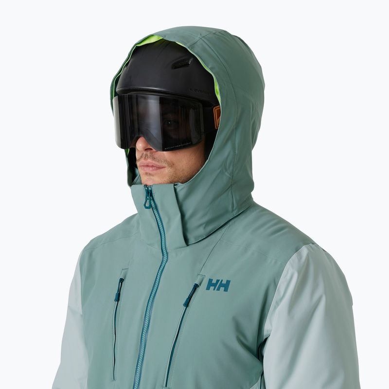 Куртка гірсько-лижна чоловіча Helly Hansen Alpha 4.0 cactus 3