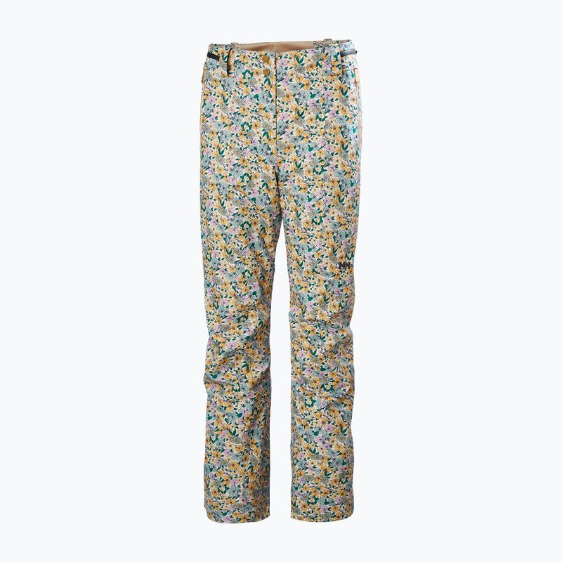 Штани лижні жіночі Helly Hansen St. Moritz Insulated 2.0 sand floral aop 5