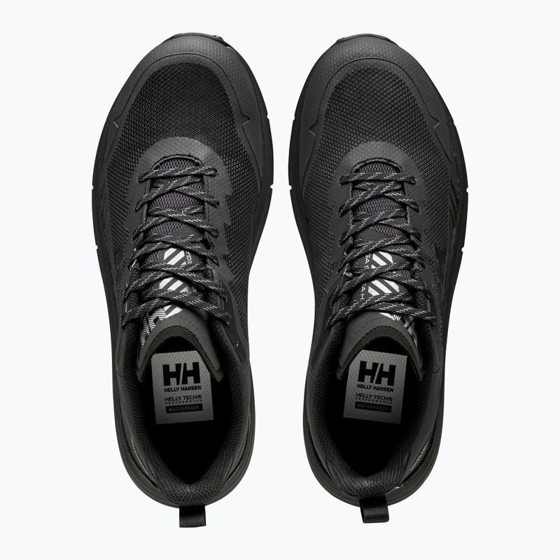 Кросівки туристичні чоловічі Helly Hansen Stega Helly Tech black/new light grey 12