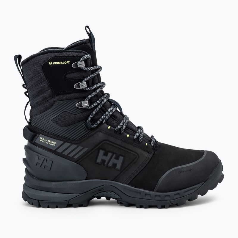 Черевики чоловічі Helly Hansen Spitsbergen Primaloft HT black/lime 2