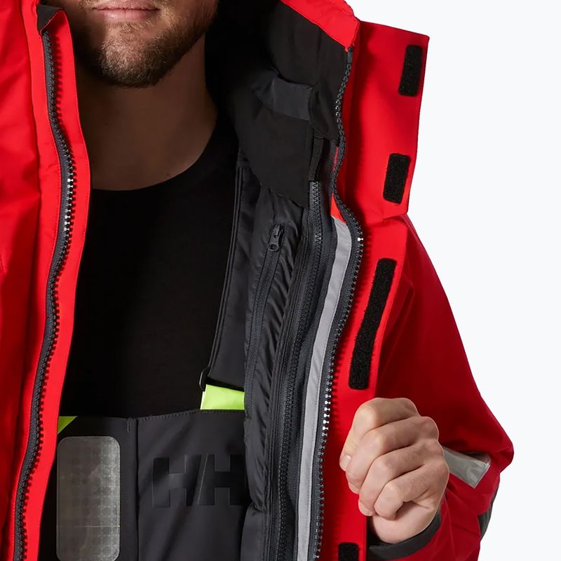 Куртка вітрильна Helly Hansen Arctic Ocean 3in1 Parka alert red 10