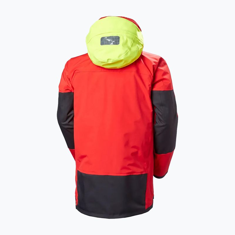 Куртка вітрильна Helly Hansen Arctic Ocean 3in1 Parka alert red 16