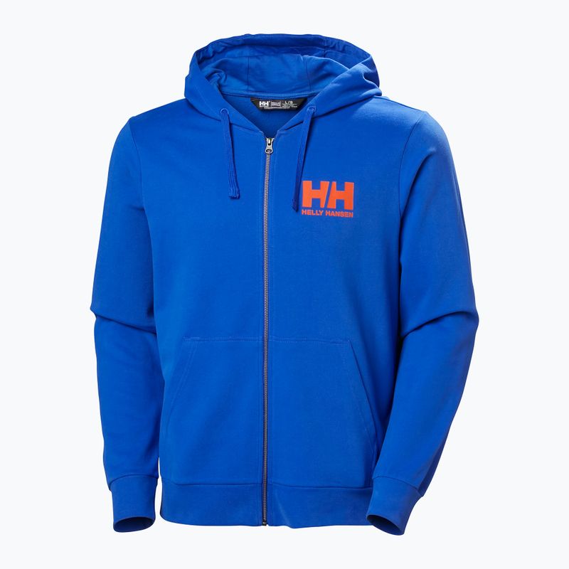 Чоловічий світшот Helly Hansen HH Logo Full Zip Hoodie 2.0 кобальт 2.0 4