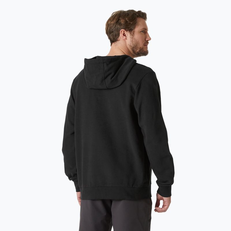 Чоловіче худі Helly Hansen HH Logo Hoodie 2.0 чорне 2