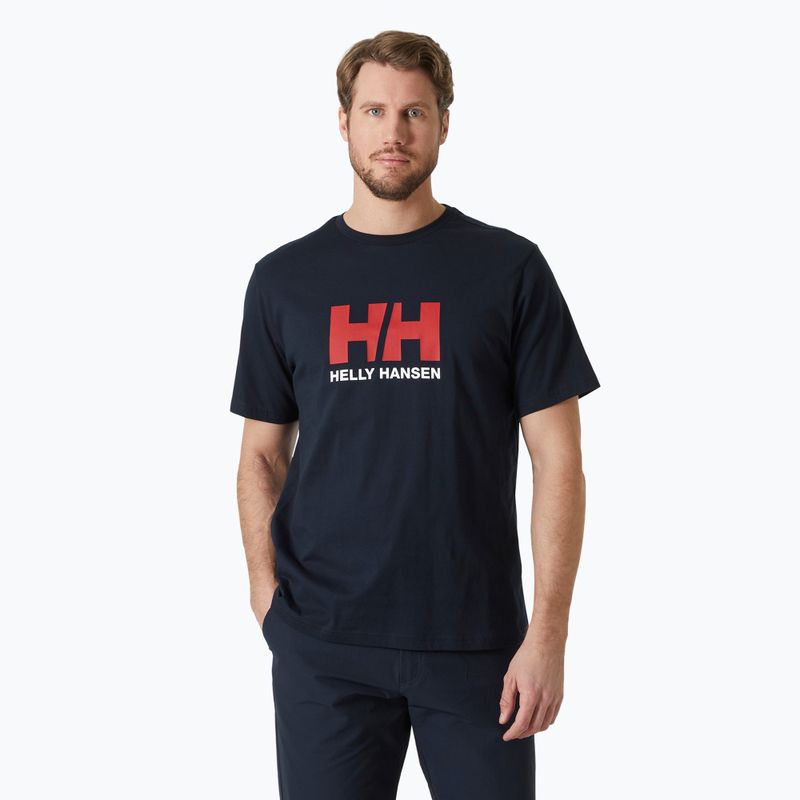 Футболка чоловіча Helly Hansen Logo 2.0 navy