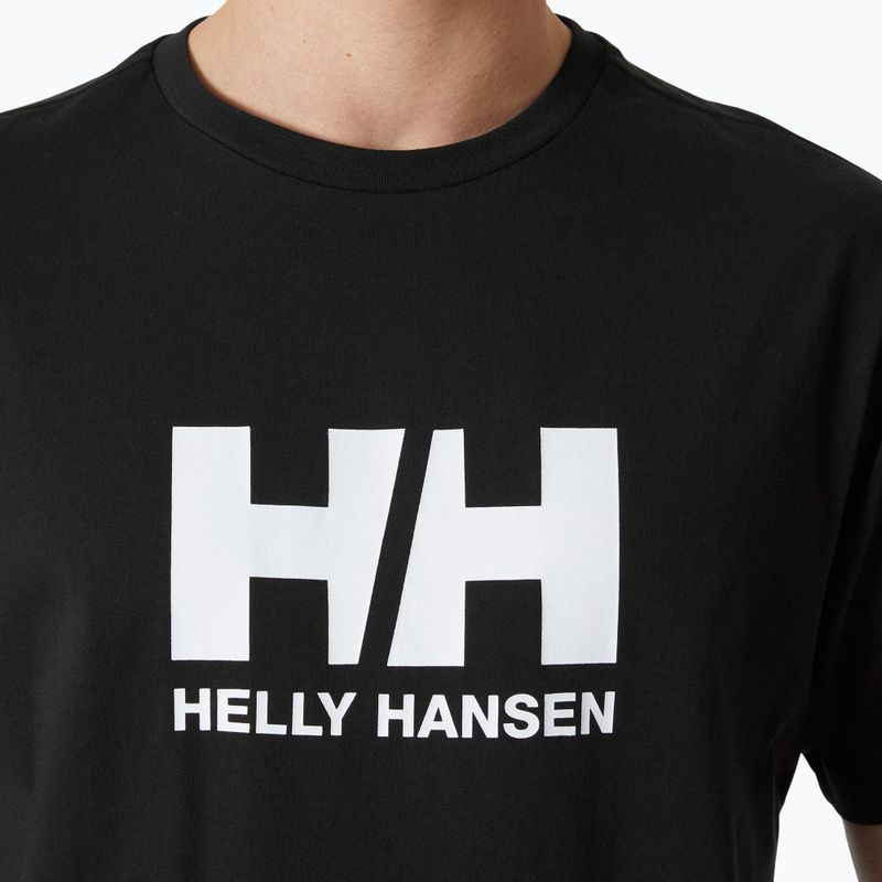 Футболка чоловіча Helly Hansen Logo 2.0 black 3