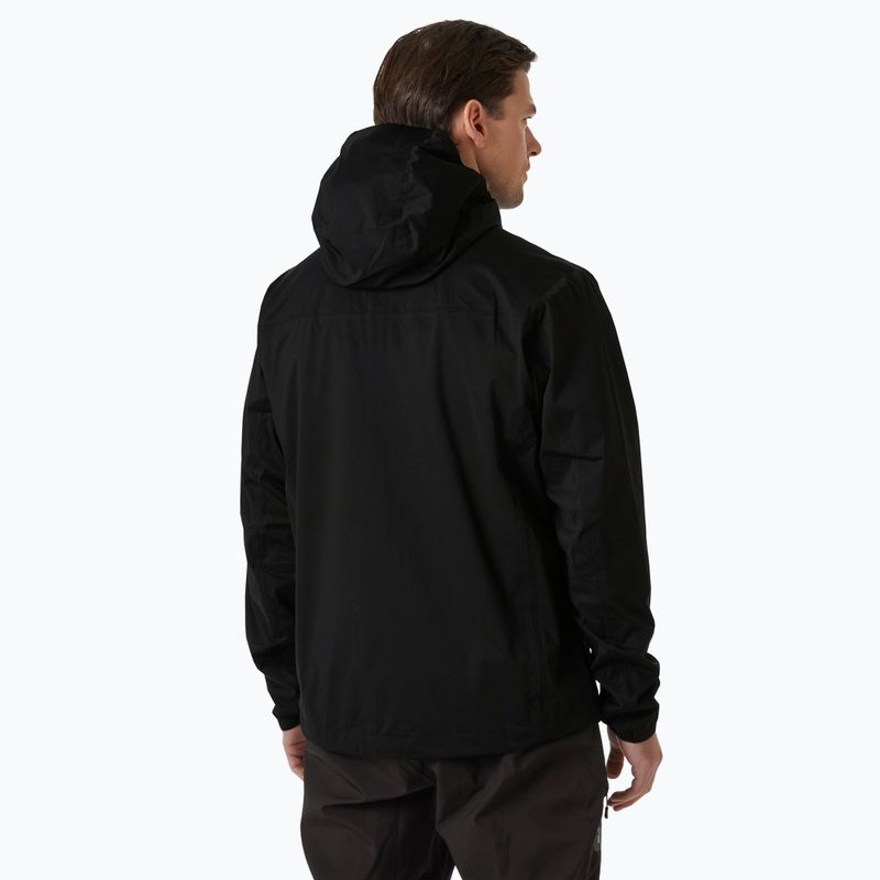 Куртка-дощовик чоловіча Helly Hansen Momentum 3L Stretch black 2