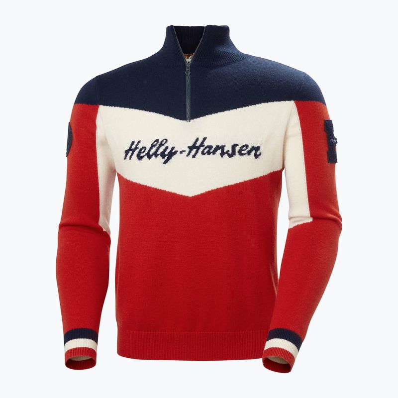 Чоловічий гірськолижний світшот Helly Hansen Apres Knitted Sweater червоний 6