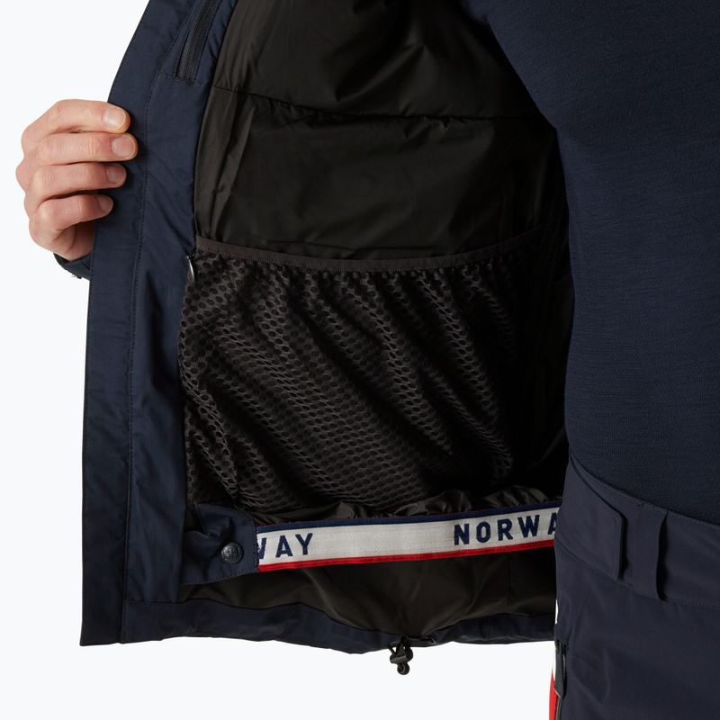 Куртка лижна чоловіча Helly Hansen Kvitfjell Race Puffy navy nsf replica 6