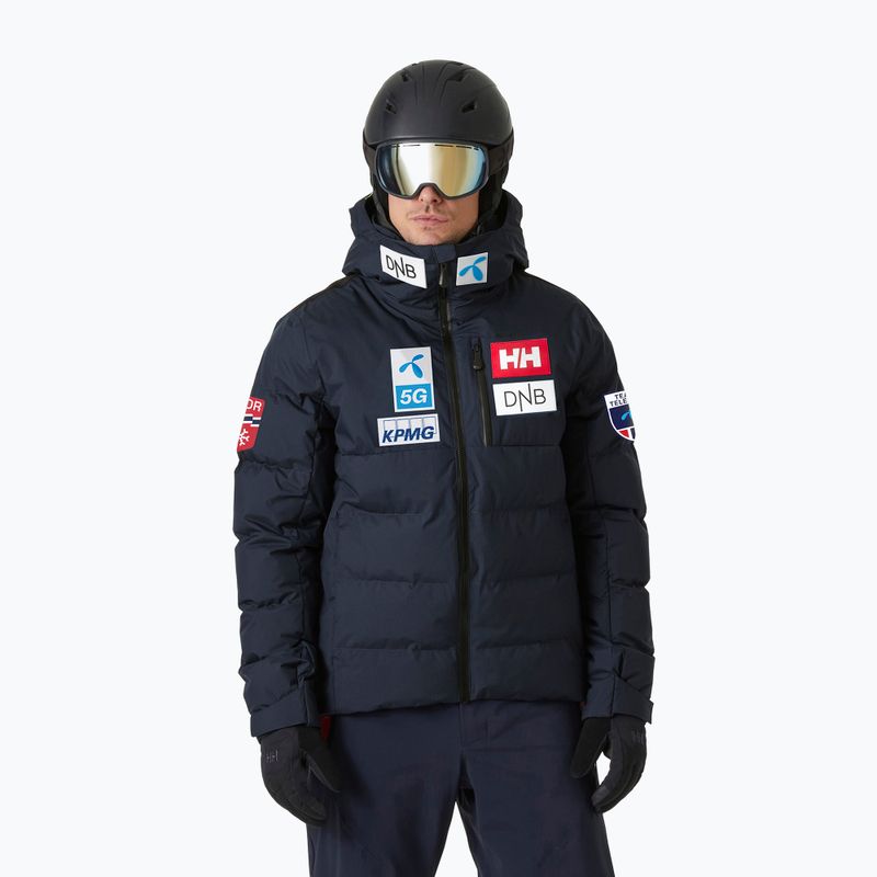 Куртка гірсько-лижна чоловіча Helly Hansen Kvitfjell Race Puffy nsf team