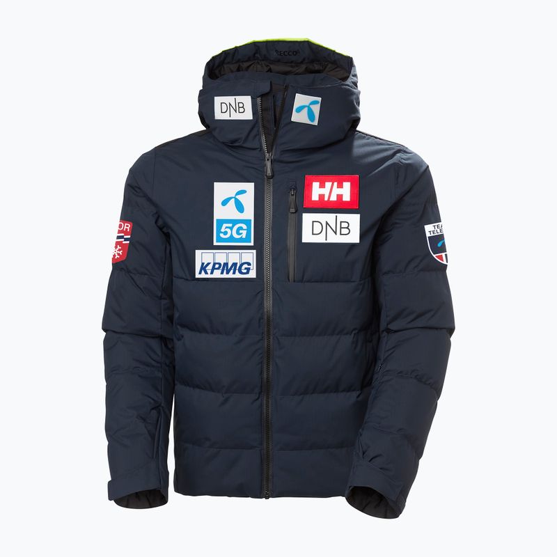 Куртка гірсько-лижна чоловіча Helly Hansen Kvitfjell Race Puffy nsf team 10