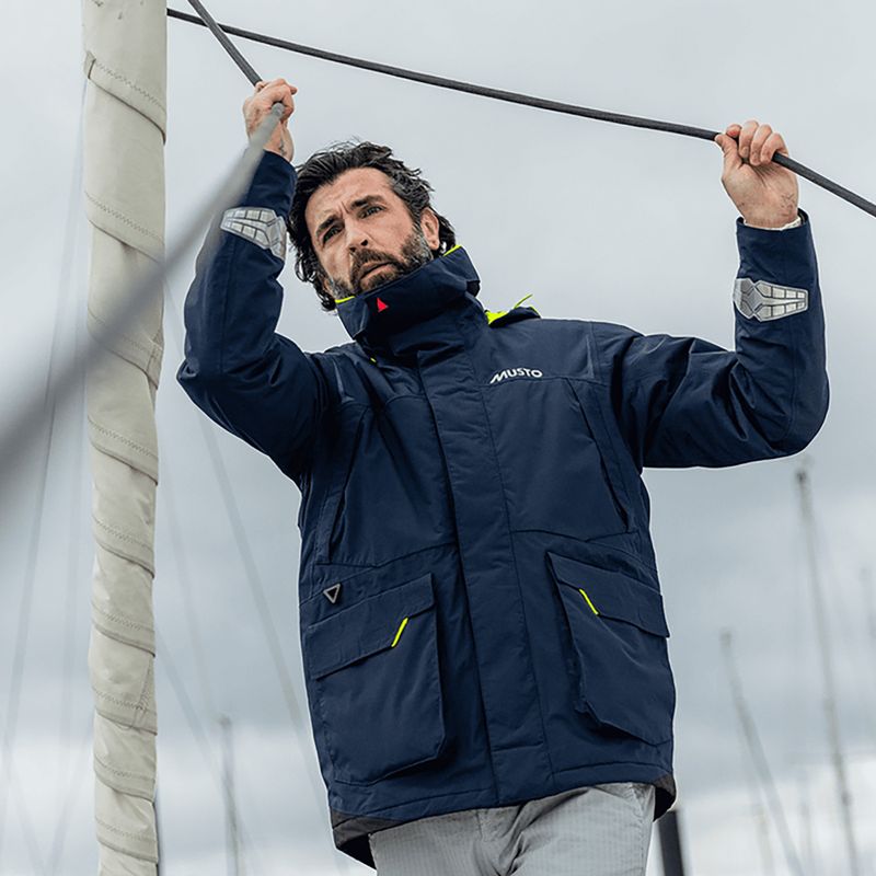 Чоловіча вітрильна куртка Musto BR1 Primaloft Channel справжній морський вітрильник 13