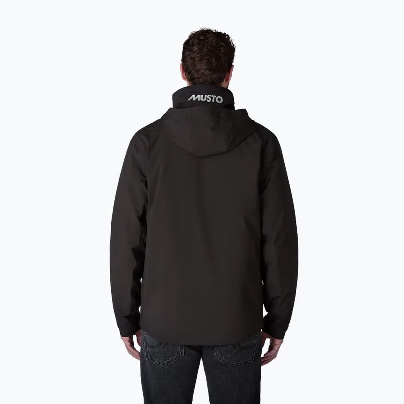 Куртка вітрильна чоловіча Musto BR1 Primaloft Midlayer black 2