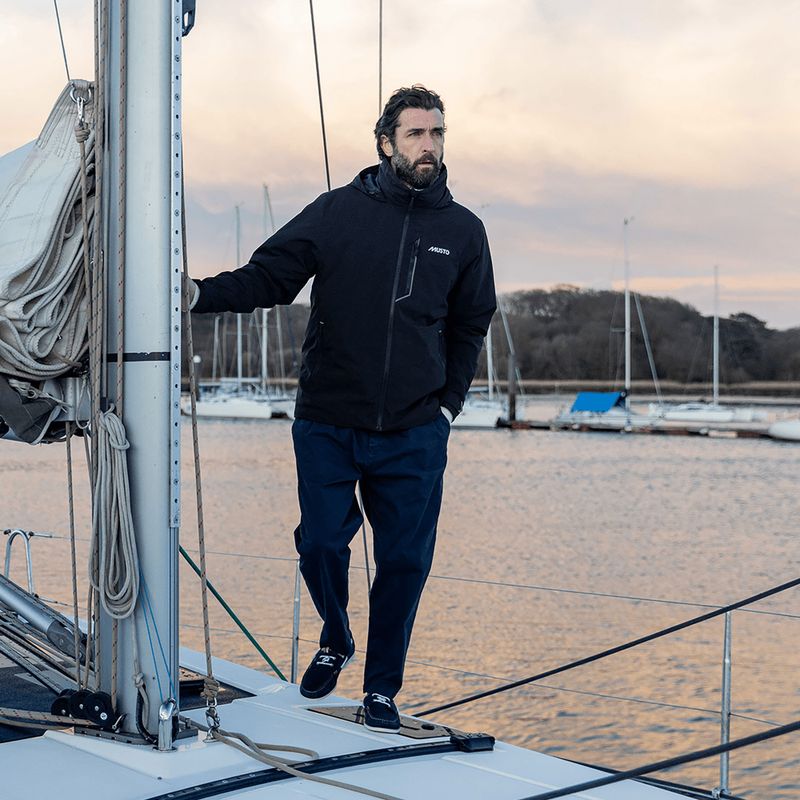 Куртка вітрильна чоловіча Musto BR1 Primaloft Midlayer black 12