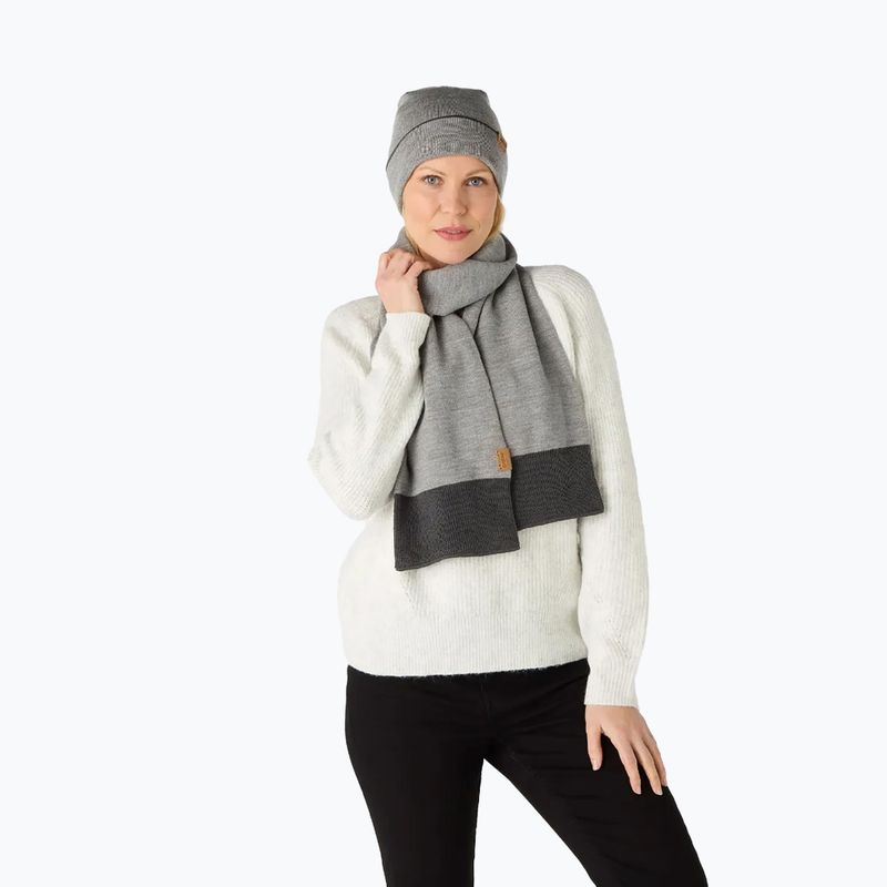 Подарунковий набір шапка і шарф Musto Tipped Beanie & Scarf сірий/меланж 7