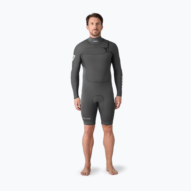 Гідрокостюм чоловічий Musto Flexlite Dynamic 3/2 mm Shorty dark grey 4