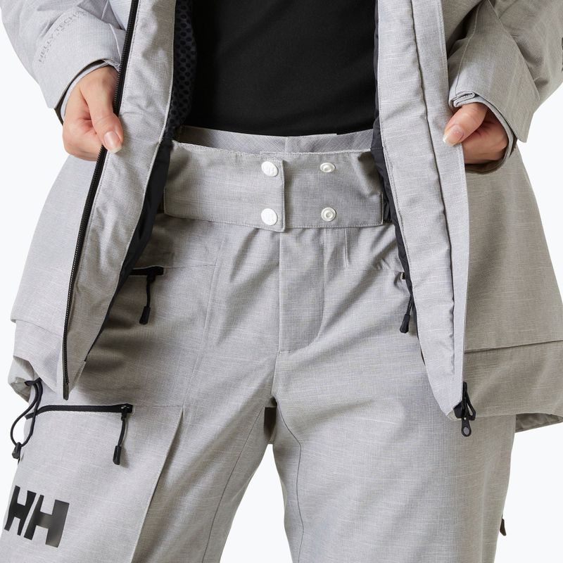 Куртка гірсько-лижна жіноча Helly Hansen Powderqueen 3.0 grey/melange 6
