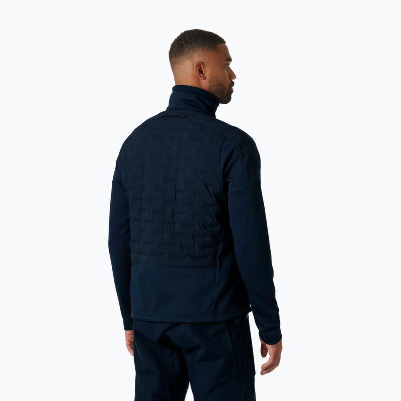 Куртка вітрильна чоловіча Helly Hansen HP Hybrid Stretch Insulator navy 2