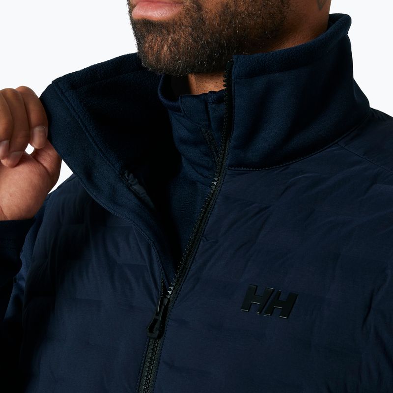 Куртка вітрильна чоловіча Helly Hansen HP Hybrid Stretch Insulator navy 3