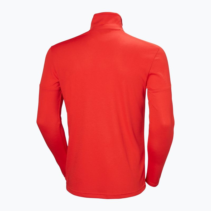 Кофта вітрильна чоловіча Helly Hansen Hp 1/2 Zip Pullover 2.0 alert red 6