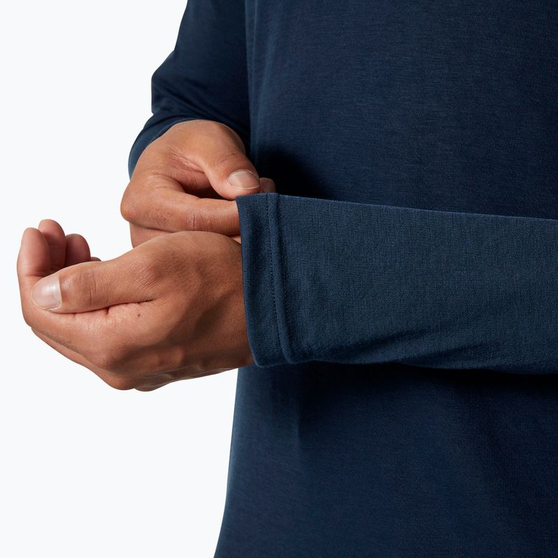 Кофта вітрильна чоловіча Helly Hansen Hp 1/2 Zip Pullover 2.0 navy 5
