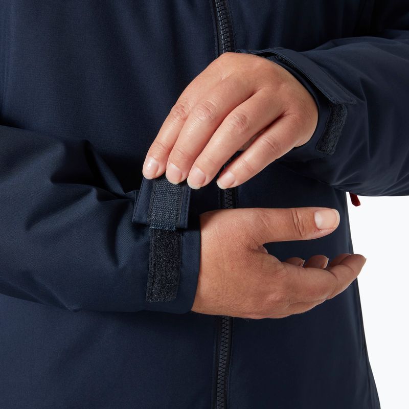 Куртка вітрильна жіноча Helly Hansen Crew Hooded Midlayer Plus 2.0 navy 5