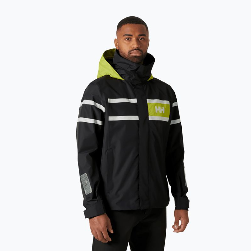 Чоловіча яхтова куртка Helly Hansen Salt Inshore 34423_981 ebony