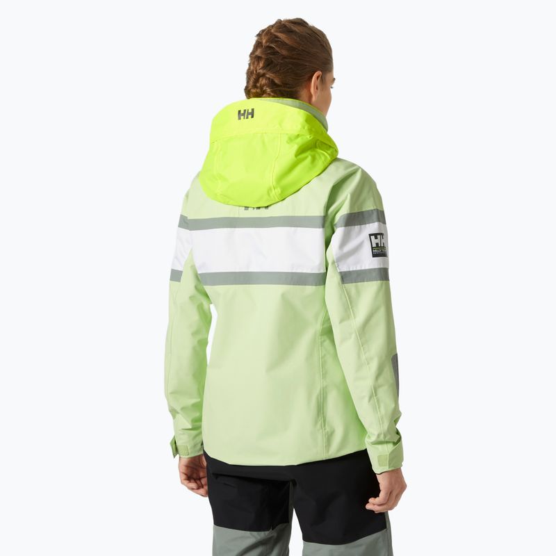 Куртка вітрильна жіноча Helly Hansen Salt Original washed lime 2