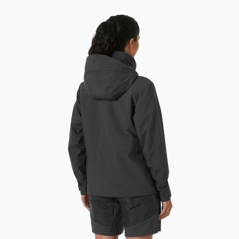 Куртка вітрильна жіноча Helly Hansen Hp Racing Hooded ebony 2