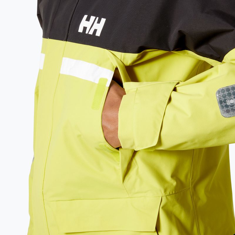 Куртка вітрильна чоловіча Helly Hansen Pier 4.0 cyber lime 6