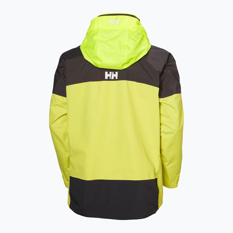 Куртка вітрильна чоловіча Helly Hansen Pier 4.0 cyber lime 10