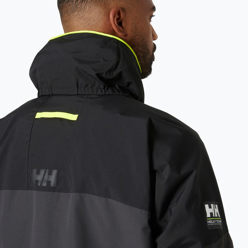 Куртка-дощовик чоловіча Helly Hansen Pier 4.0 ebony 4