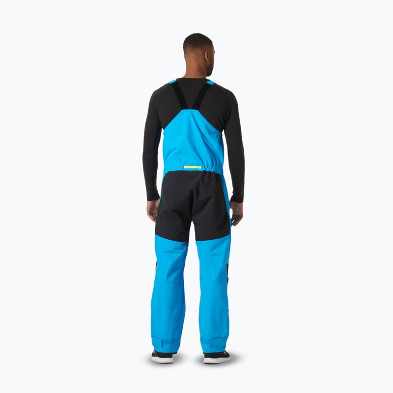 Штани вітрильні чоловічі Helly Hansen Pier 4.0 Bib cyan 2