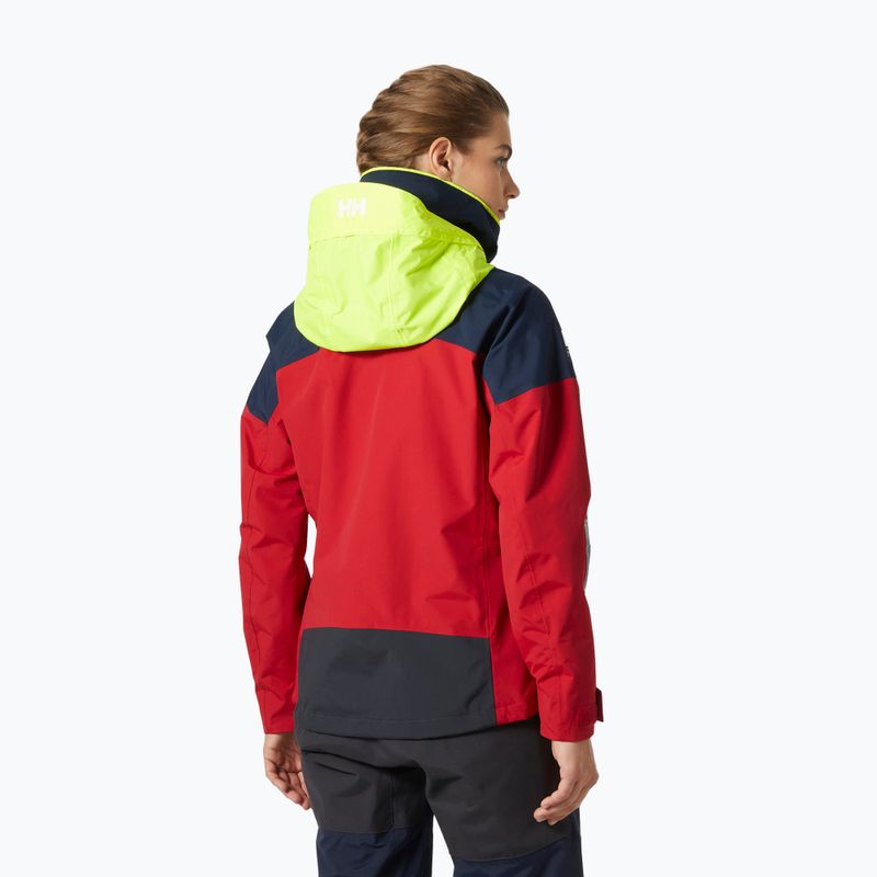 Куртка вітрильна жіноча Helly Hansen Pier 4.0 red 2