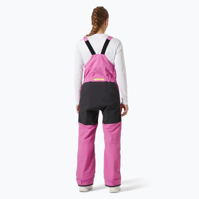 Штани вітрильні жіночі Helly Hansen Pier 4.0 Bib meta pink 2