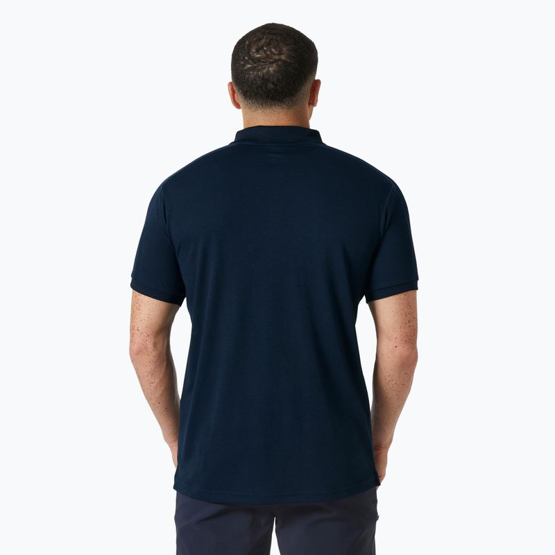 Футболка поло чоловіча  Helly Hansen Hp 1/2 Zip Polo navy 2