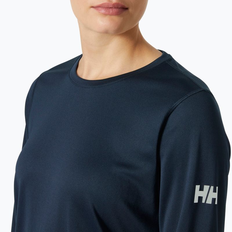Лонгслів жіночий Helly Hansen HH Tech Crew 2.0 LS navy 3