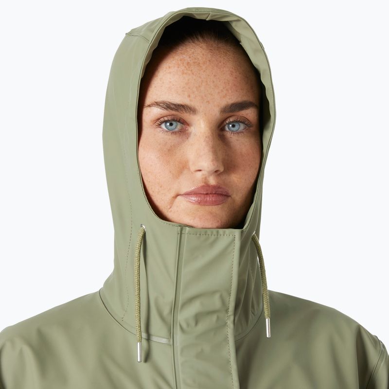 Пальто-дощовик жіночий Helly Hansen Moss Rain Coat lav green 3