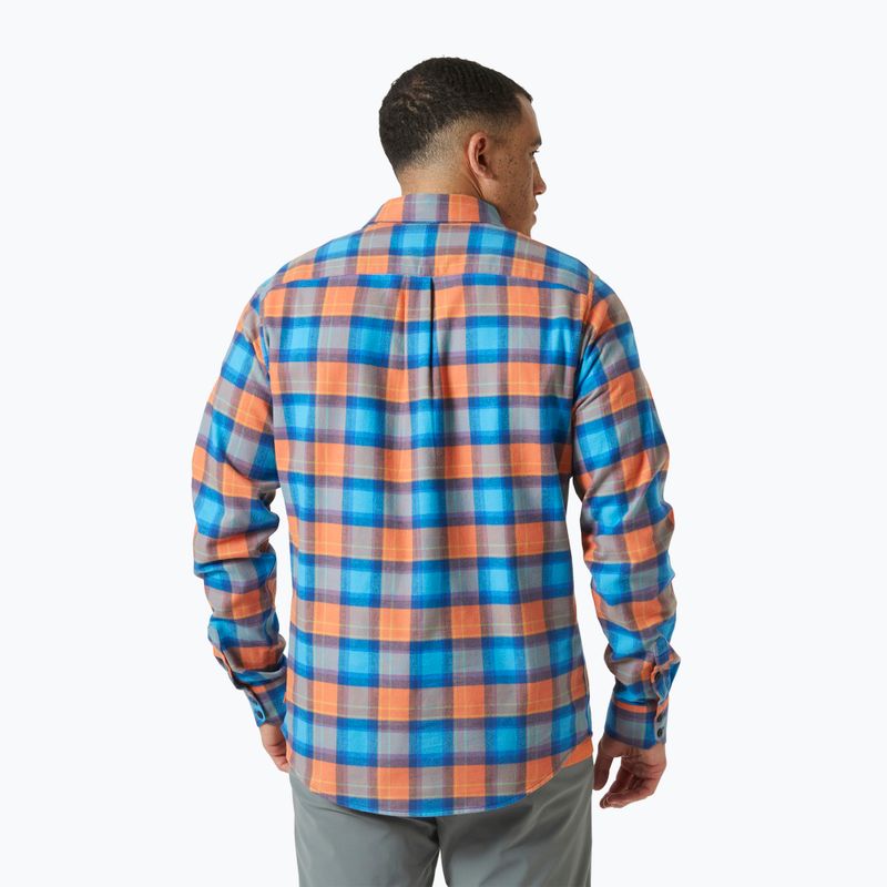 Сорочка чоловіча Helly Hansen Lokka Organic Flannel bonfire fjell plaid 2