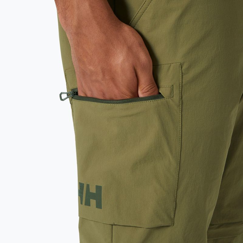 Чоловічі штани з софтшелу Helly Hansen Brono Softshell Zip Off terrain green 4
