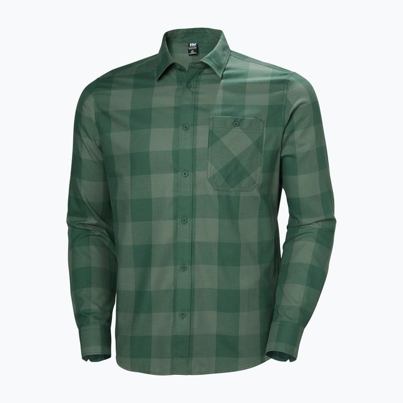 Сорочка чоловіча Helly Hansen Aker Flannel LS jungle green buffalo plaid 5