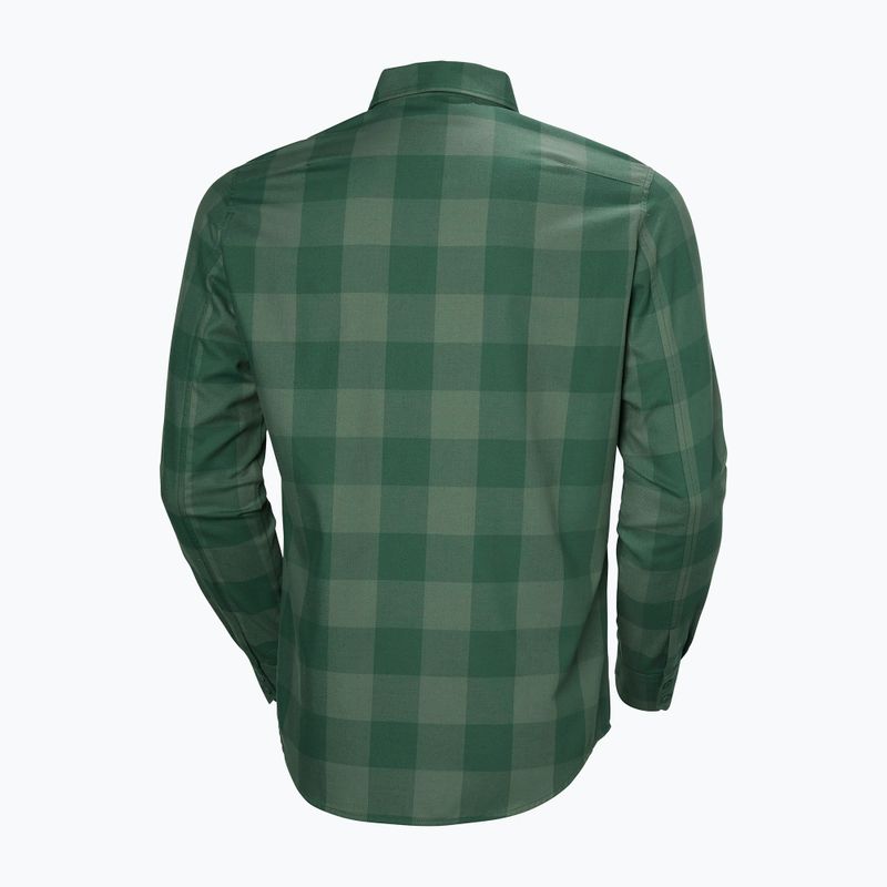 Сорочка чоловіча Helly Hansen Aker Flannel LS jungle green buffalo plaid 6