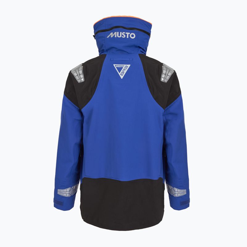 Куртка вітрильна чоловіча Musto BR3 Pertex Offshore mazarine blue 2