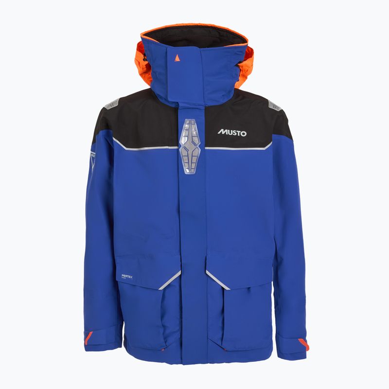 Куртка вітрильна чоловіча Musto BR3 Pertex Offshore mazarine blue 9
