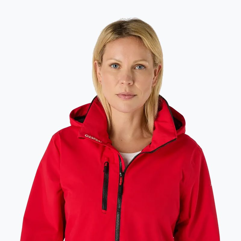Куртка вітрильна жіноча Musto Sardinia true red 5