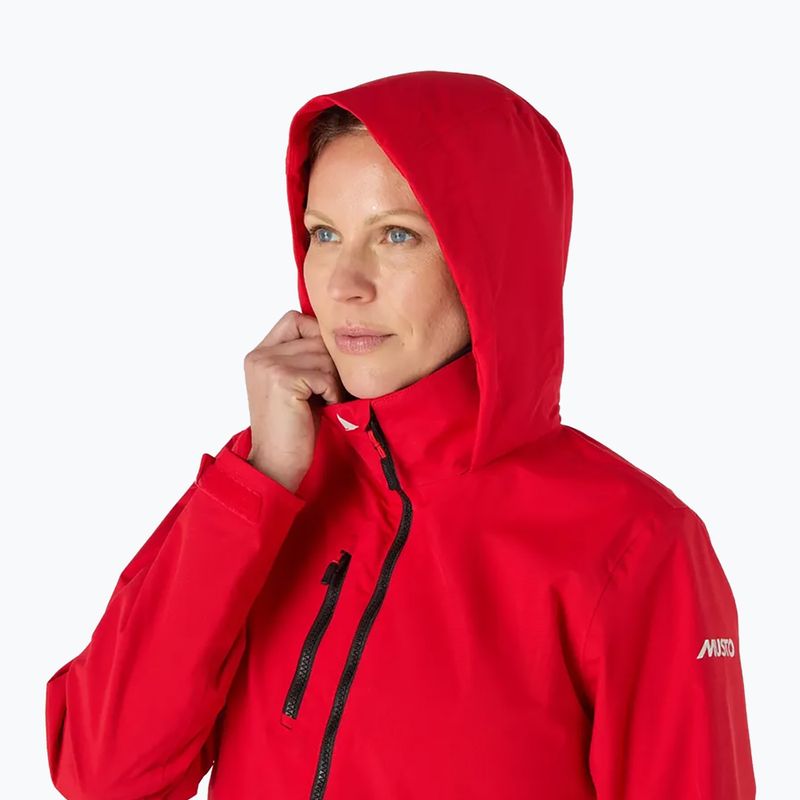 Куртка вітрильна жіноча Musto Sardinia true red 6