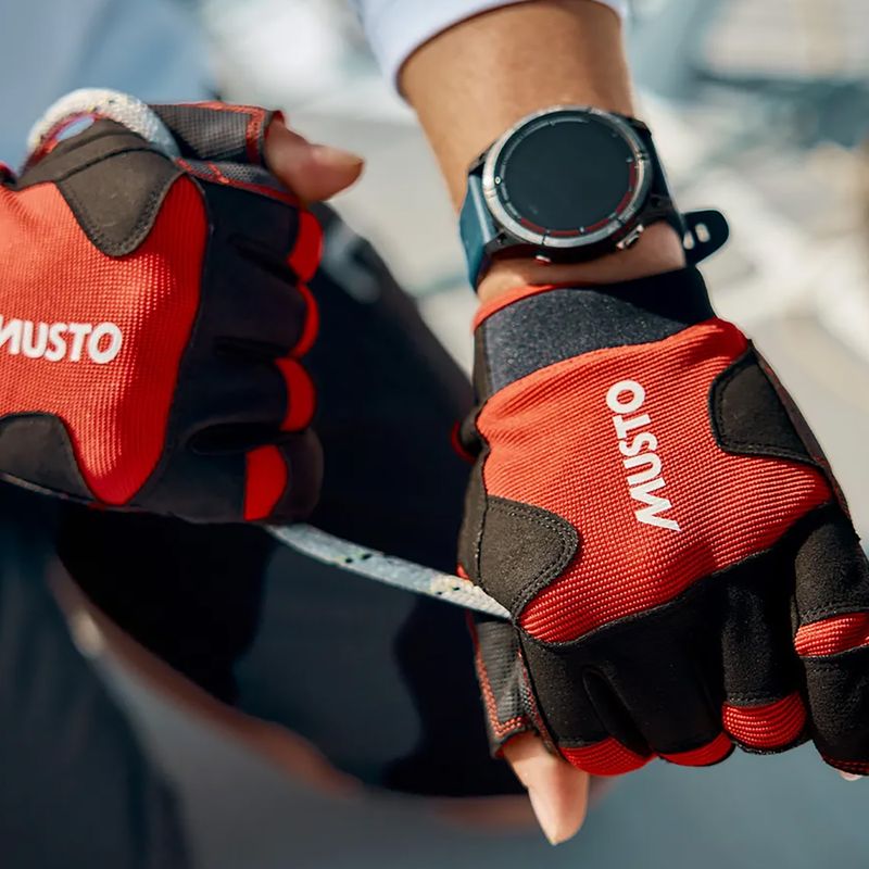 Рукавички вітрильні Musto Performance Short Finger 2.0 black 3